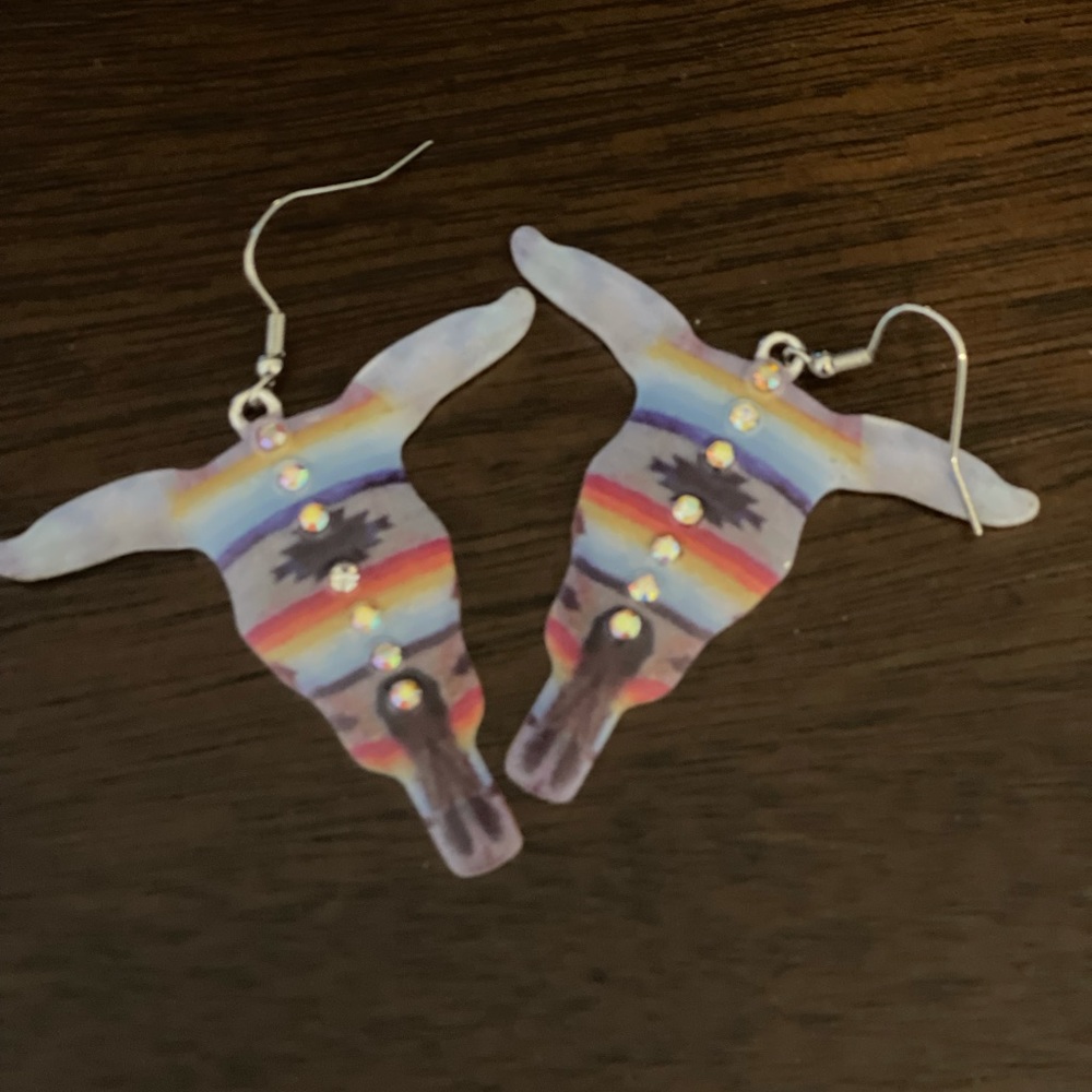 Steer Head Earring!